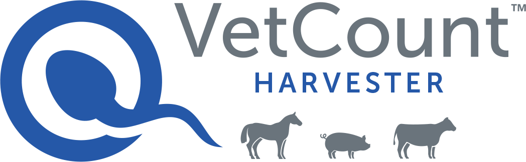 Uk vetcount havester horizontal med dyr